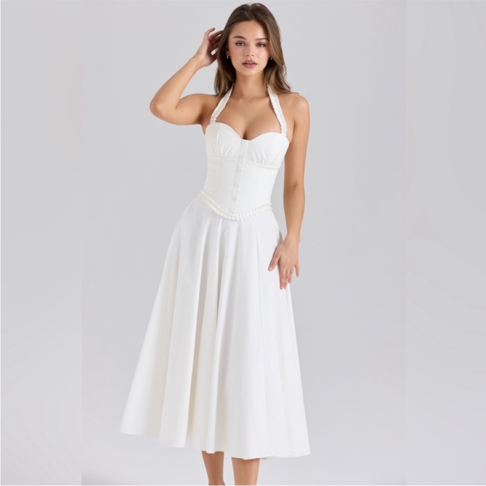 HOUSE OF CB Georgie Midi Dress - Picture 2 of 10